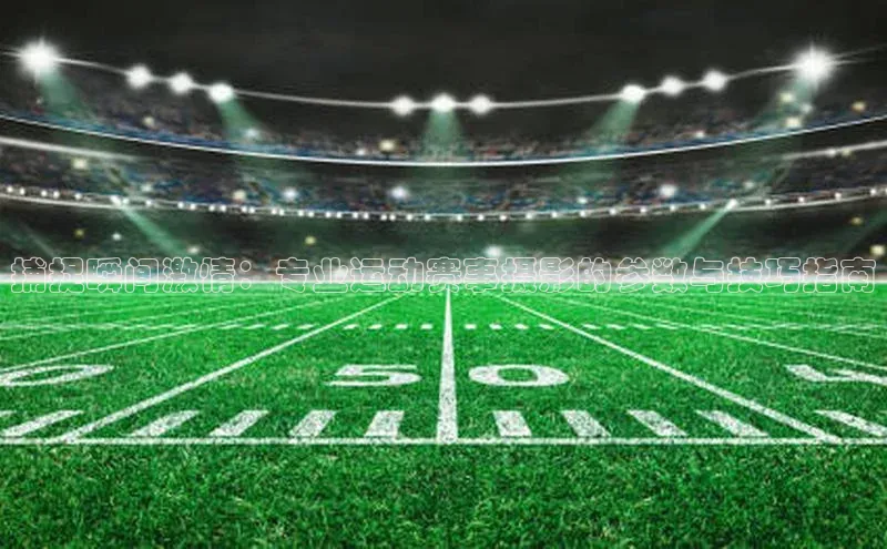 捕捉瞬间激情：专业运动赛事摄影的参数与技巧指南